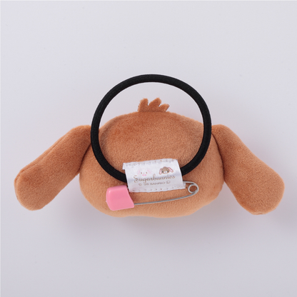 Sanrio｜Sugarbunnies Friendship Face Hair Tie Set (with badge)｜60mm x 30mm approx.