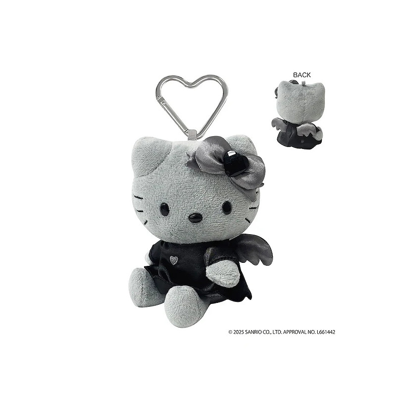 Hello Kitty｜Angel Mascot Holder /Plush Keychain｜H117 x W120 x D77mm approx.