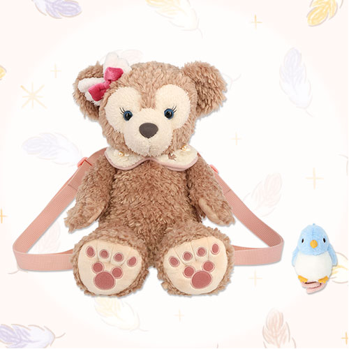 Disney｜Duffy &amp; Friends&quot;Wishing Wings&quot; Collection ShellieMay Plush Toy Shaped Backpack