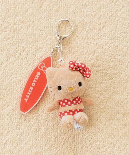 Sanrio｜Me% HELLO KITTY x ST. LOWRYS FARM Collaboration Mascot Holder /Plush Keychain