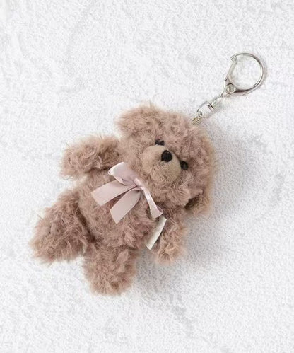 Twin｜Animal Mascot Holder /Plush Keychain｜12x9x6cm approx.