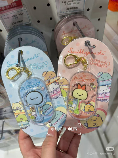 Sumikko gurashi｜Dreaming Idol Chocolate Style Acrylic Keychain/Keyring｜80×44×7mm approx.