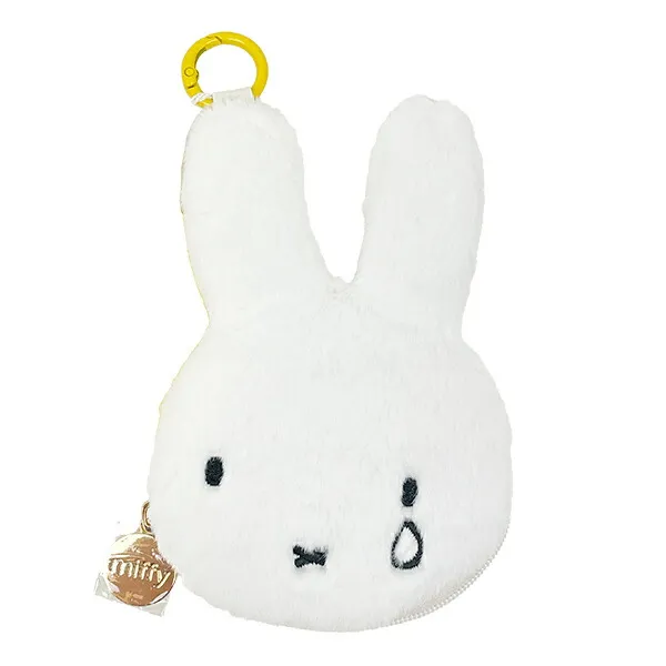 Miffy｜70th coin case, round ear pouch｜ 15cm×9.5cm×2.5cm approx.