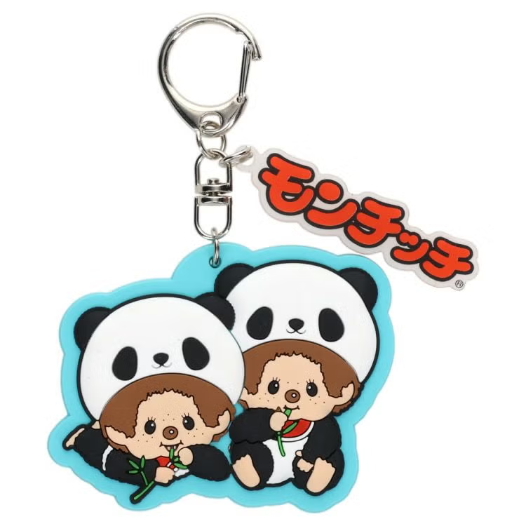 Monchhichi｜Rubber Keychain/Keyring｜H5.5 x W7cm approx.