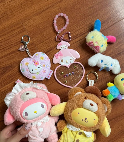 Sanrio｜Character Award Custom Keychain｜8.3×0.3×13.5cm approx.