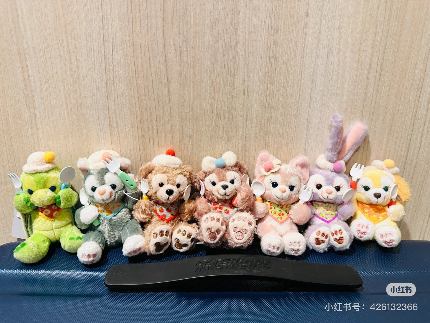 Disney迪士尼｜东迪梦幻奇妙厨房系列坐姿毛绒玩偶挂件/包挂/多巴胺配色