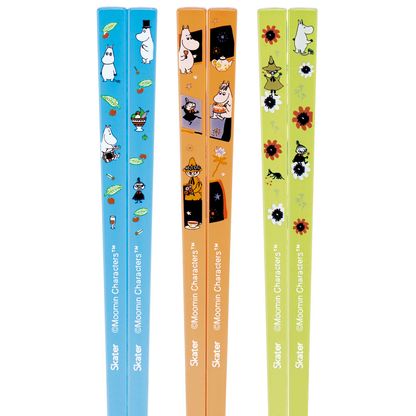 Moomin｜Acrylic Chopsticks Set of 3｜21cm approx.
