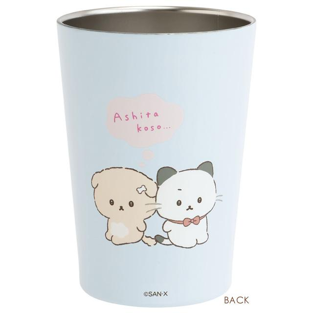 SANX｜Ishiyowa-chan Character Mix Desk Item Stainless Steel Tumbler｜450 ml approx.