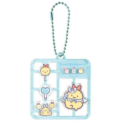 Sumikko gurashi｜Angelic Idol Ebiten no Shippo Fried Shrimp Tail Acrylic Keychain｜50×50×5mm approx.