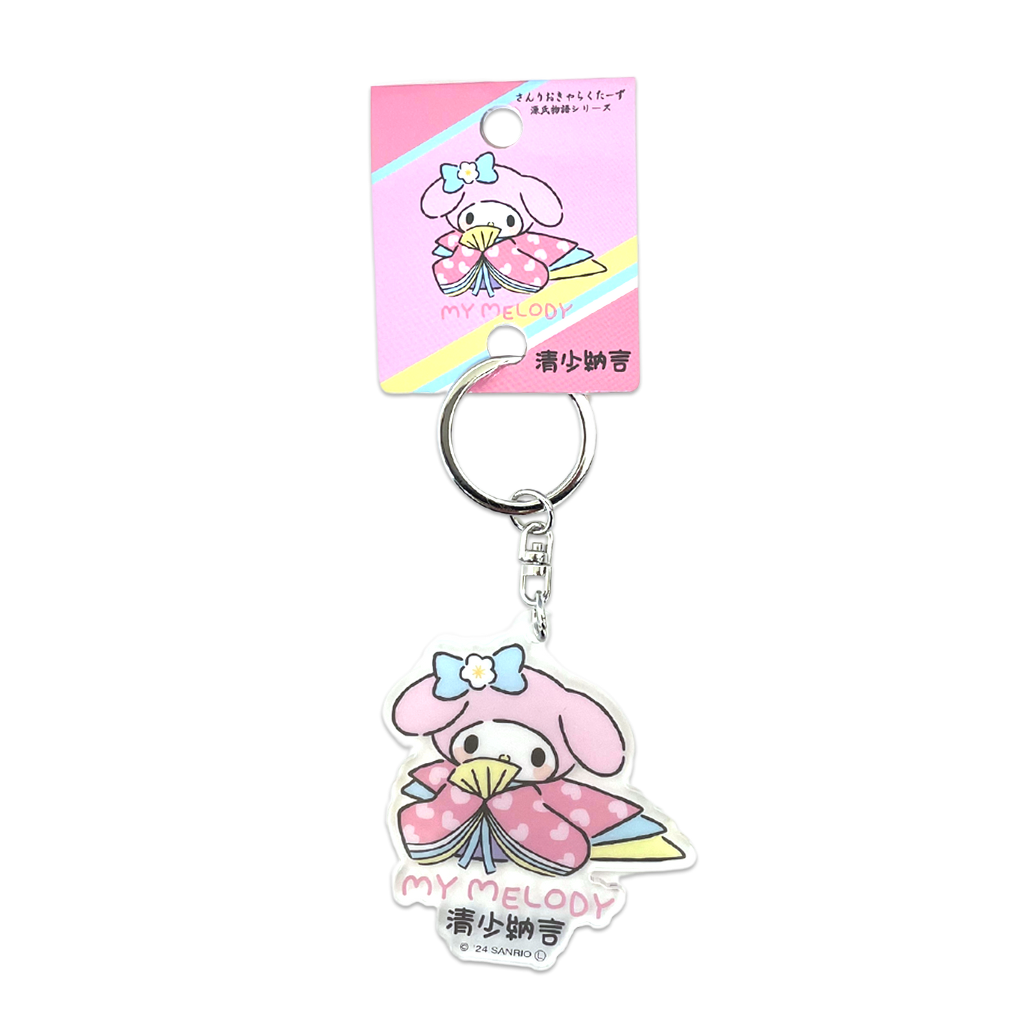 Sanrio｜Genji Story Acrylic Keychain/Keyring｜Ｈ70×Ｗ60×D3ｍｍ approx.