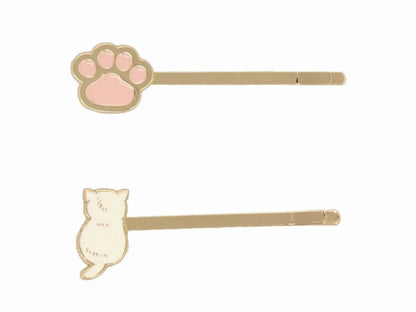 Mofusand｜Hairpin &amp; hair elastic｜3 piece