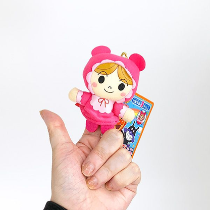 Anpanman｜Go! Anpanman Uncle Jam Fluffy Finger Puppet Mascot Holder /Plush Keychain｜W90 x H100 x D55mm aprox.
