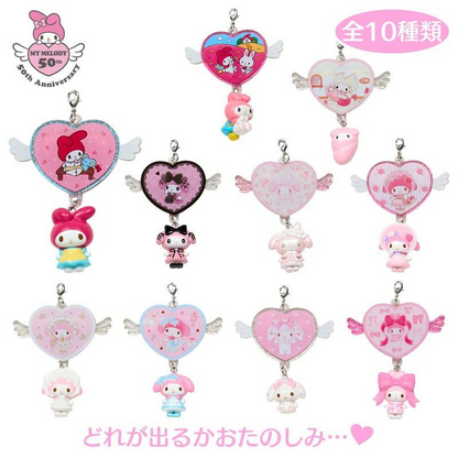 【limit 2】Sanrio｜My Melody Birthday 50th Anniversary Secret Charm A mystery bag/blind box/All 10 types｜1pcs
