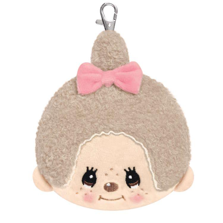 Monchhichi｜Plush Pass Case with Pouc｜H141 x W127 x D60mm approx.