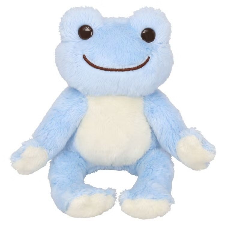 Pickles the Frog｜Fluff Plush Dolls/Plush Toy｜H12×W15×D12cm approx.