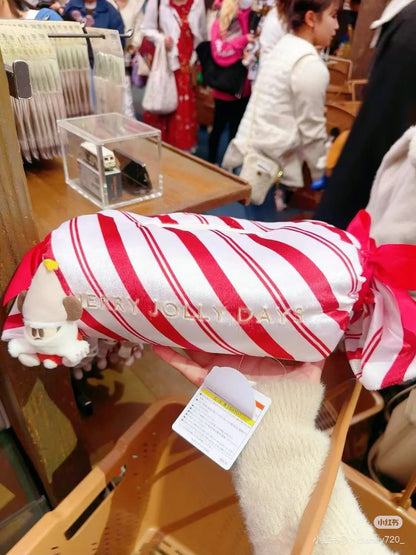 Disney迪士尼 ｜Merry Lil RingRing Mickey 东迪2024圣诞精灵妖精米奇系列糖果造型毛绒玩偶装饰玩偶纸巾盒/抽纸盒