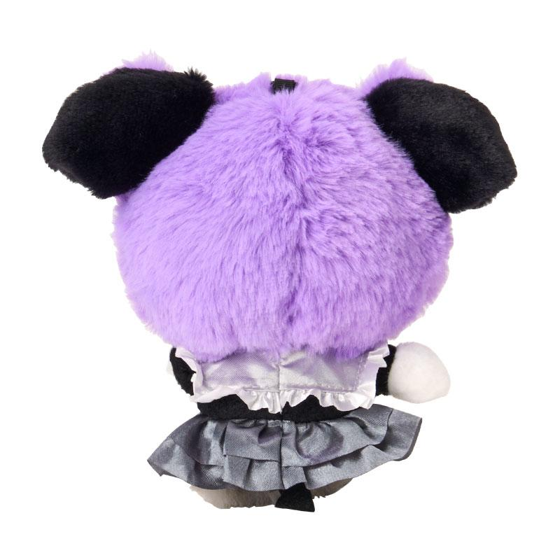 Sanrio｜Monochrome Fashion Series All Black Kuromi Mode Mascot Holder /Plush Keychain｜W16 x D8.5 x H16.5cm