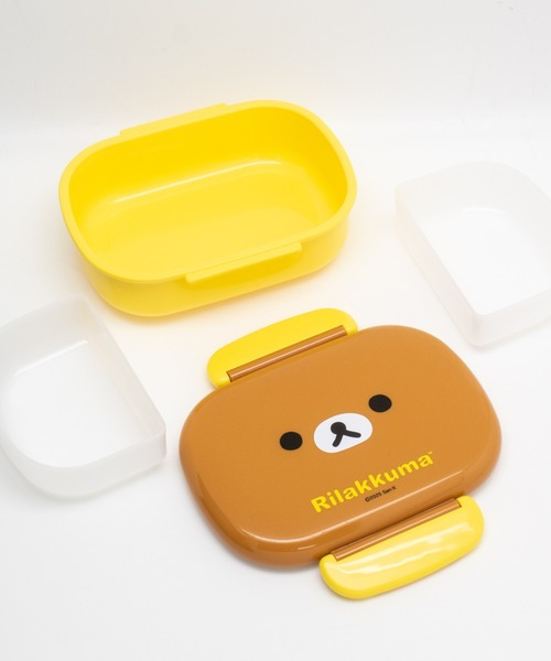 Rilakkuma｜Bento Lunch box (with inner container)｜140 x 113 x H50 mm approx.