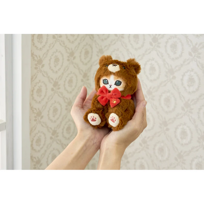 Mofusand｜Teddy Bear Mascot Holder /Plush Keychain｜130×85×90mm approx.