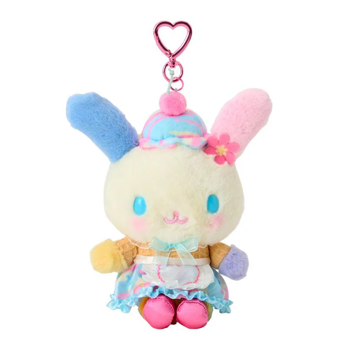 Sanrio｜Dreamy Ice Cream Mascot Holder /Plush Keychain｜11×8×19cm approx.