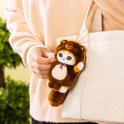 Mofusand｜Kyoto Mascot Holder /Plush Keychain｜160×95×135mm approx.