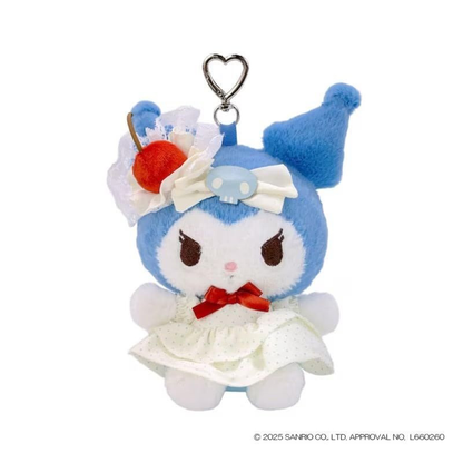 Sanrio｜Sweet Cakes Sky Blue Cherry Collection Plush Eco Bag｜13×11×16cm approx.