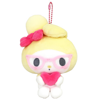 Sanrio｜My Melody 50th Anniversary Mascot Holder /Plush Keychain｜10×6.5×15cm approx.