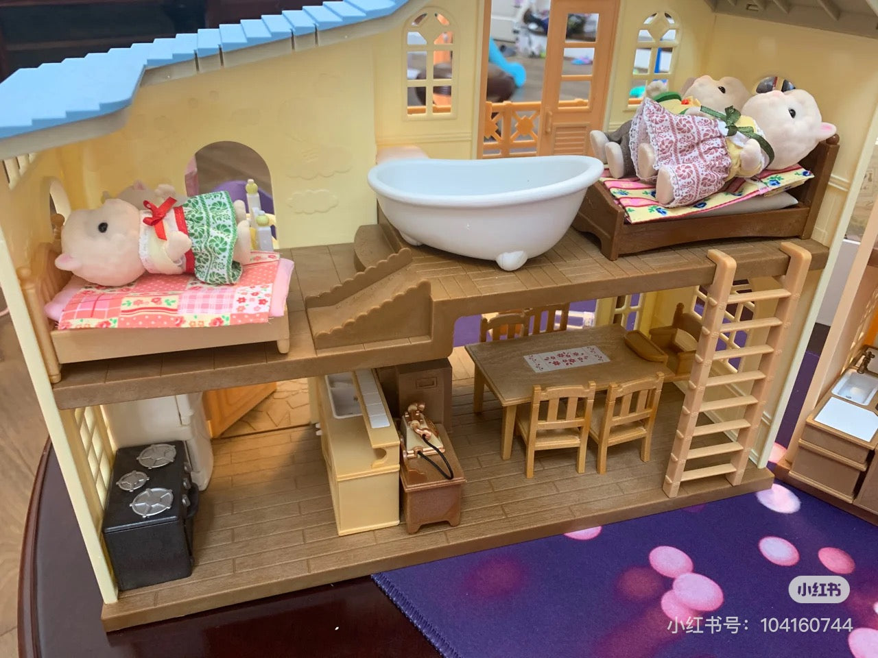 SylvanianFamilies｜Family Table &amp; Chairs-4506