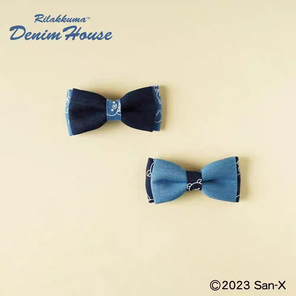 Rilakkuma｜Kurashiki Denim House Hair Clip Multi Clirp