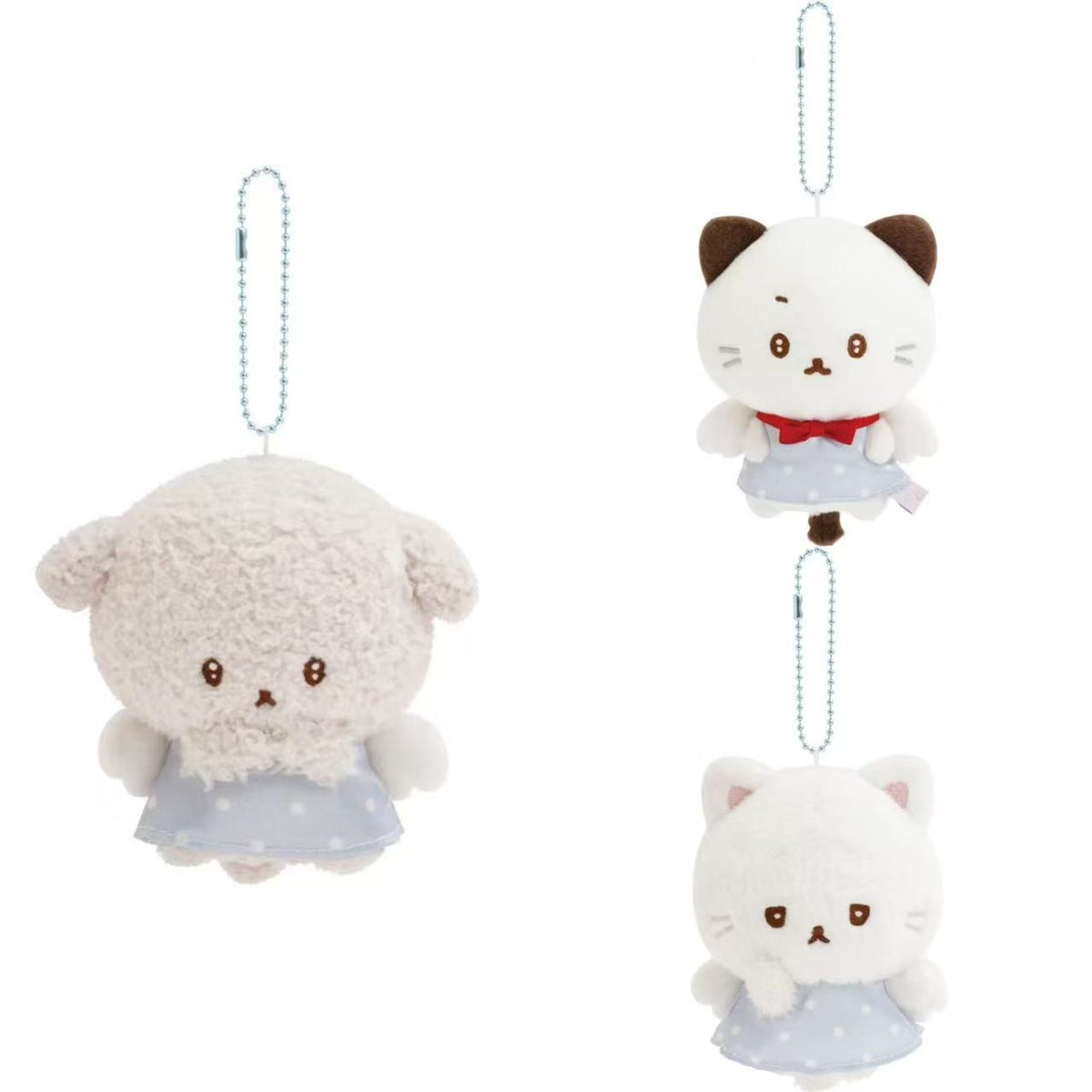 SANX｜Ishiyowa-chan : Can You Defeat Temptation? Angel Mascot Holder /Plush Keychain｜110×110×70mm approx.