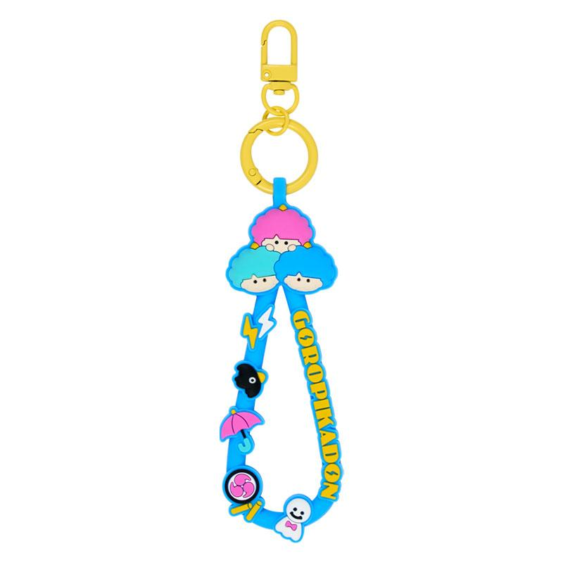 Sanrio｜Character Grand Prix 1st Edition Rubber Cord Keychain/Keyring｜ W4.5 x D1 x H11cm approx.