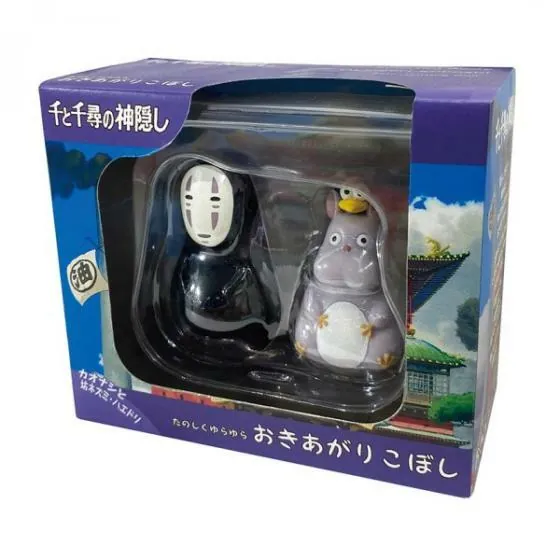 My neighbor totoro｜吉卜力宫崎骏千与千寻无脸男/少爷鼠不倒翁摆件