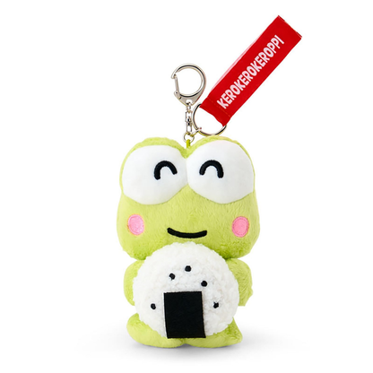 Sanrio｜Everyday Kero Kero Keroppi Frog Mascot Holder /Plush Keychain｜9×9.5×13cm approx.