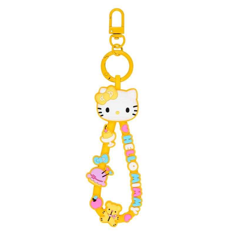 Sanrio｜Character Grand Prix 1st Edition Rubber Cord Keychain/Keyring｜ W4.5 x D1 x H11cm approx.
