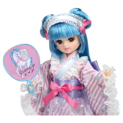 Licca｜Takara Tomy Licca-chan Doll Neko Yukata Kimono ｜26 x 12 x 4cmapprox.