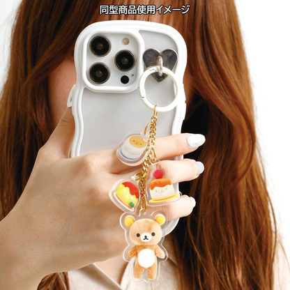 Rilakkuma｜Character Mix Plush Photo Series Keychain/Keyring｜H180 x W70mm approx.