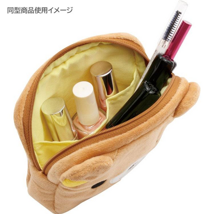 Rilakkuma｜Face Plush Cosmetic Pouch｜115×145×30mm approx.