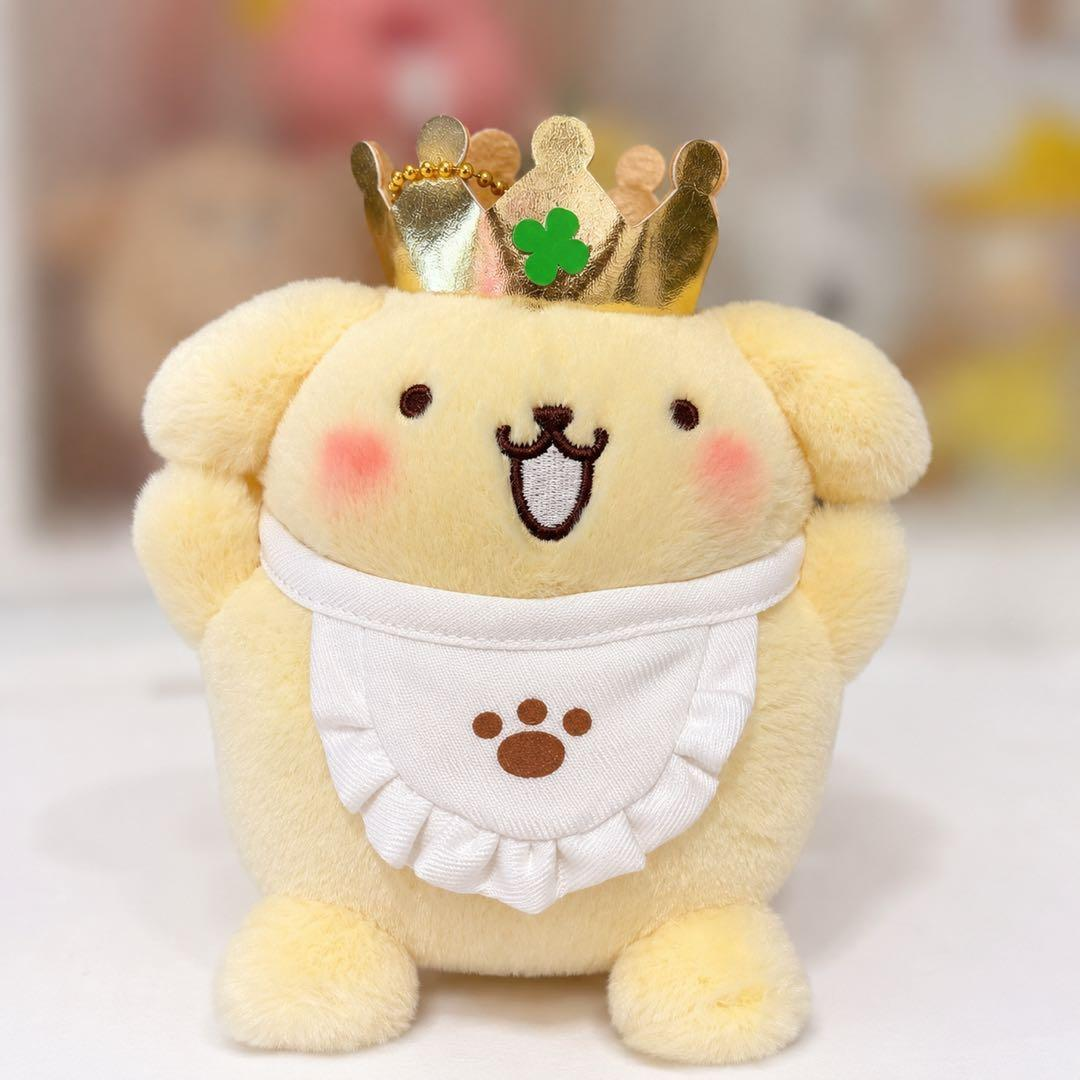 【limit 1】Sanrio｜Pompompurin 30th Anniversary POP UP Sweets Party Mascot Holder/Plush Keychain