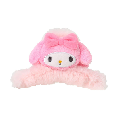 Sanrio｜Fluffy Face Mascot Hair Claw Clip｜12×8×8cm approx.