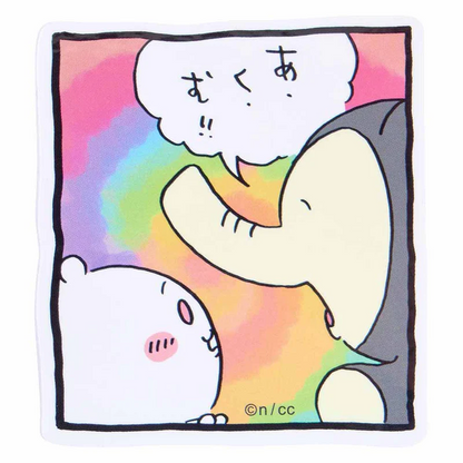 Chiikawa 吉伊卡哇｜PET材质贴纸｜约 80 x 60mm