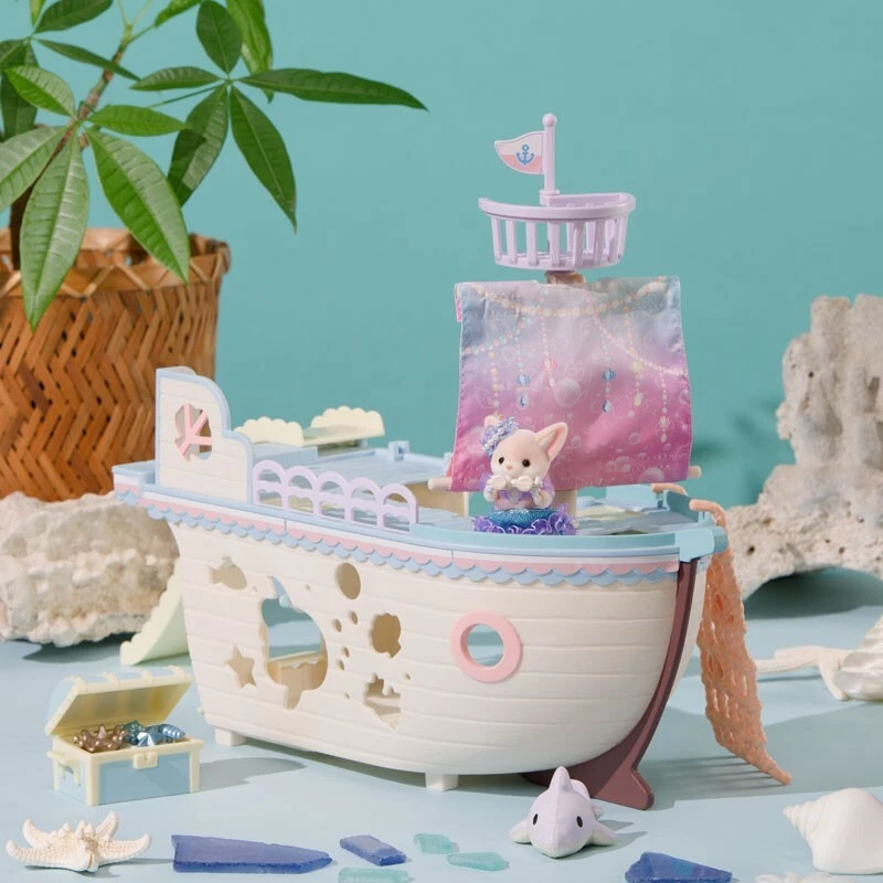SylvanianFamilies｜ Dream Mermaid Ship Calico Critters