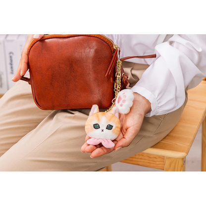 Mofusand｜Mascot Paw &amp; Gold Keychain｜H40 x W55 x D25mm approx.
