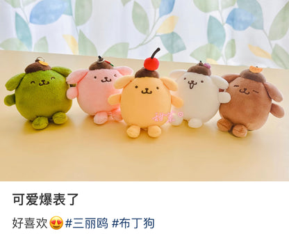【limit 1】Sanrio｜Pom Pom Purin Mascot Holder /Plush Keychain