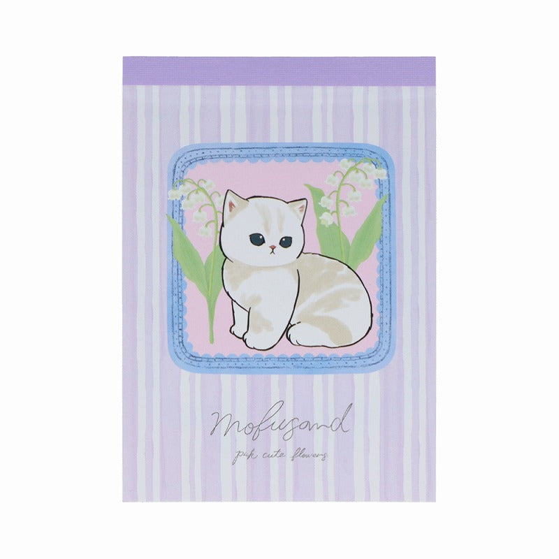 Mofusand｜Mini Notepad｜H85×W60×D11mm approx.