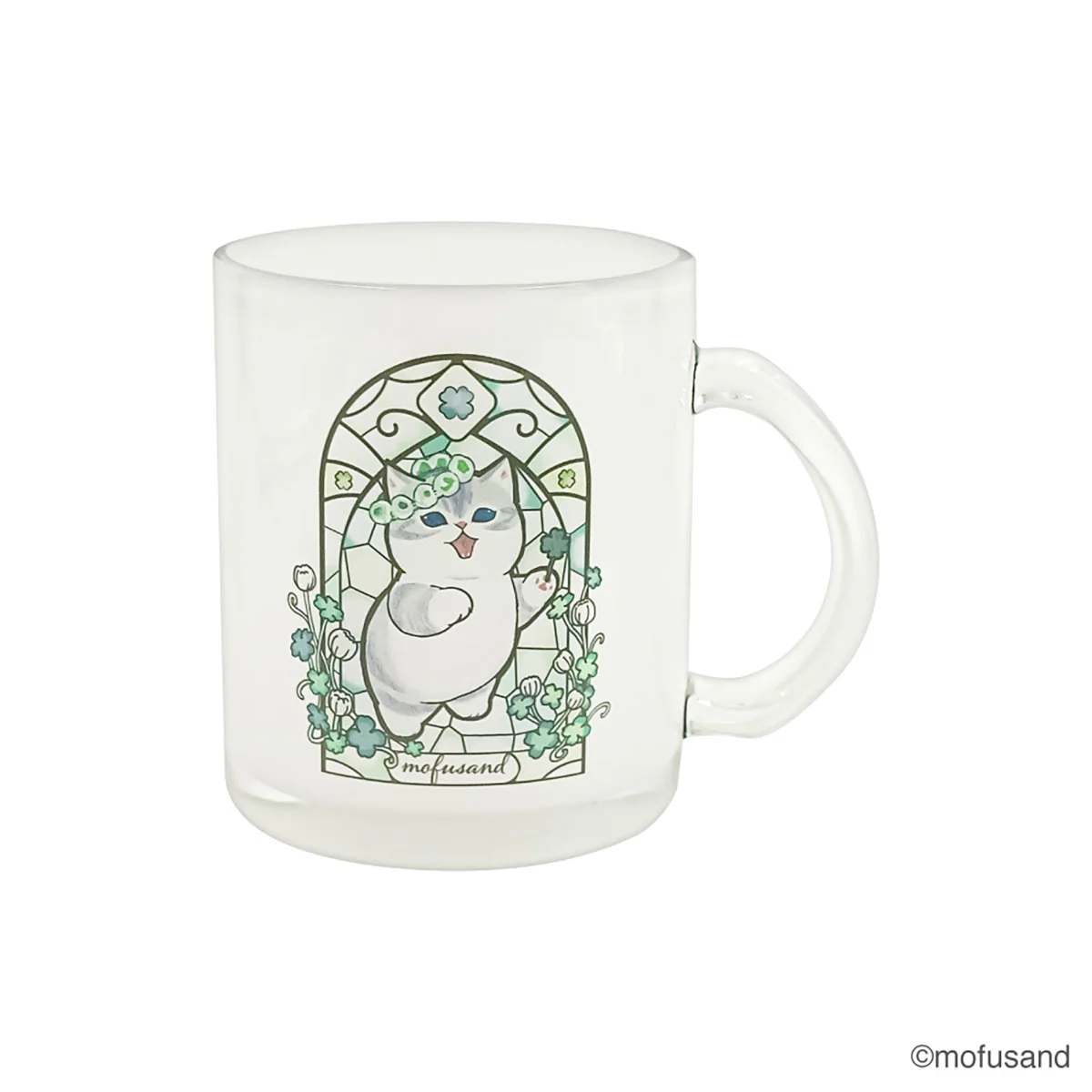 Mofusand｜Mug Stained Glass｜300ml