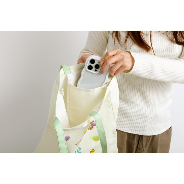 Rilakkuma｜Pure Gummy Tote Bag｜39cm x 32.5cm approx.