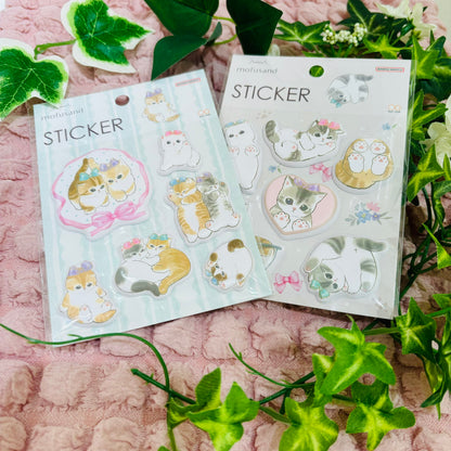 Mofusand｜PVC Squishy Sticker｜H136 x W100 x D4mm approx.