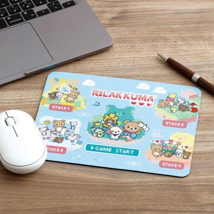 Rilakkuma｜Gaming Pixel Art Mouse Pad｜150×200mm approx.