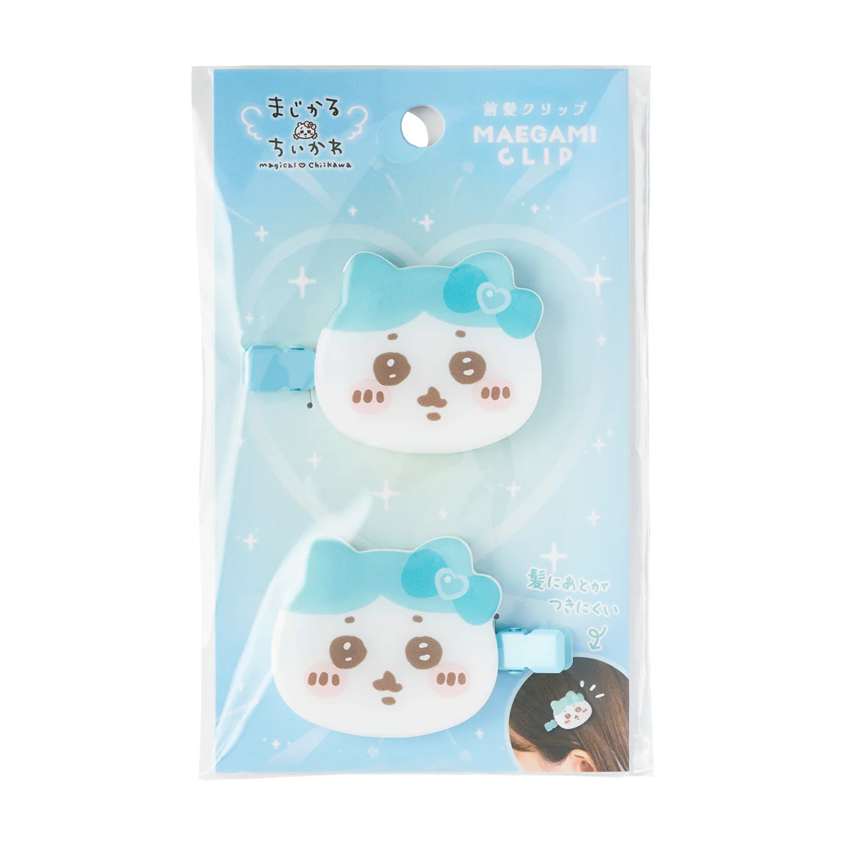 chiikawa｜Magical Chiikawa Bangs Clip Set｜47×56mm approx.