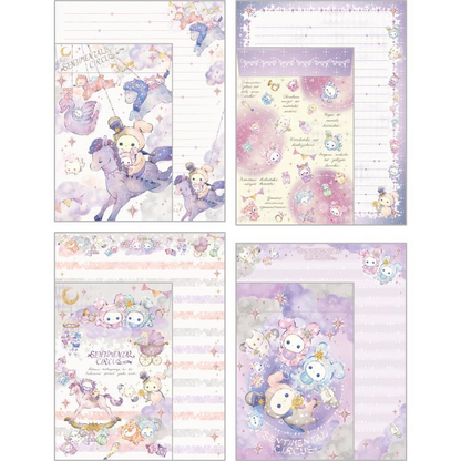 Sentimental Circus｜San-X Letter Envelope Set - Spica and the Child of the Constellation Starry Sky｜190×142mm approx.